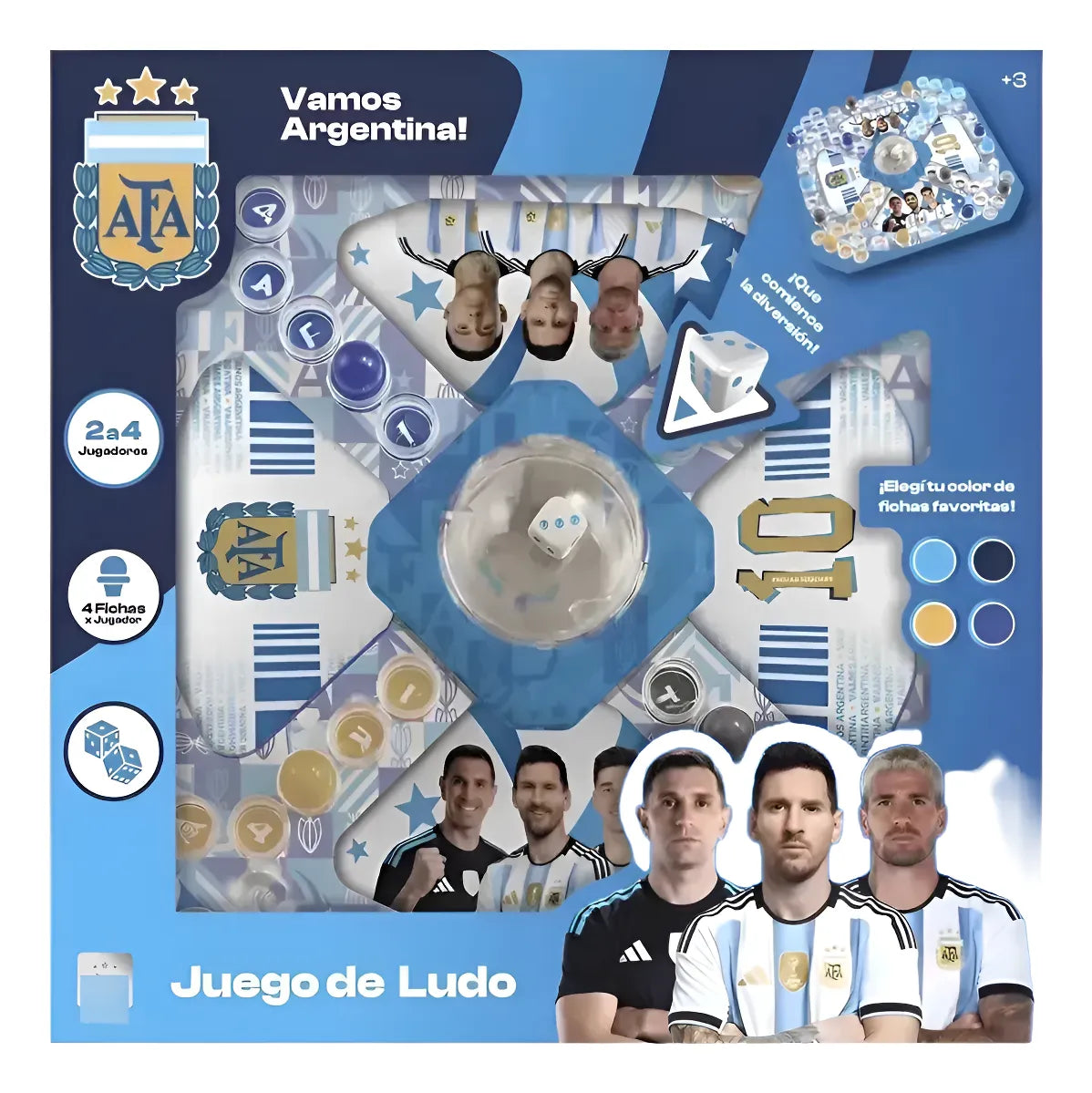 Juego Ludo AFA Oficial 57701
