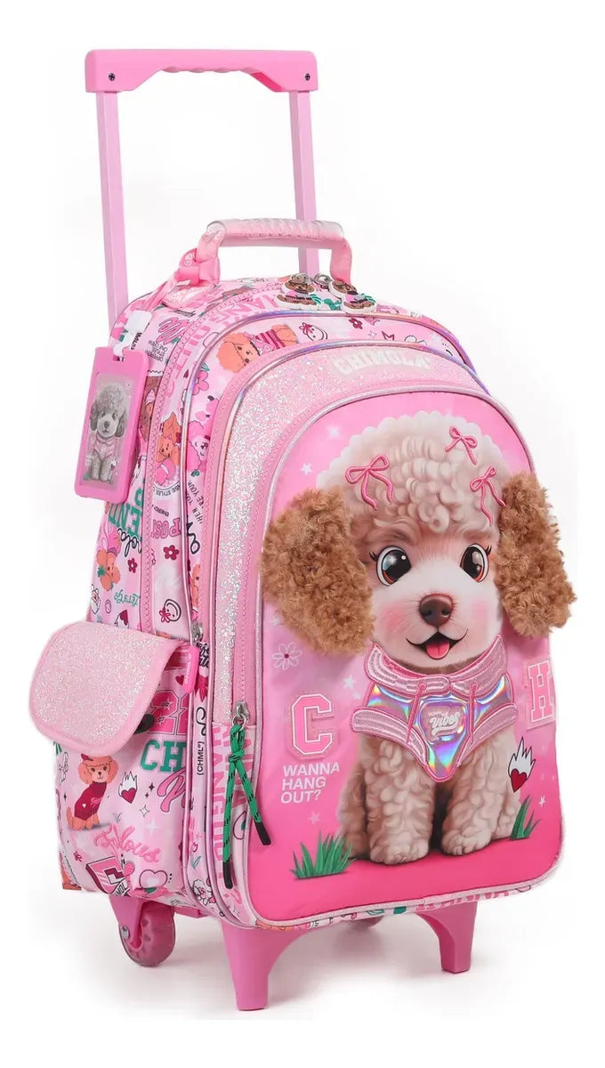 Chimola Mochila Carro 18p Poodle BT278