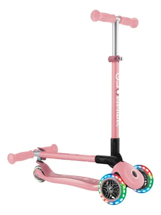 Globber Monopatin Primo plegable Lights Pastel Pink 432-211-3