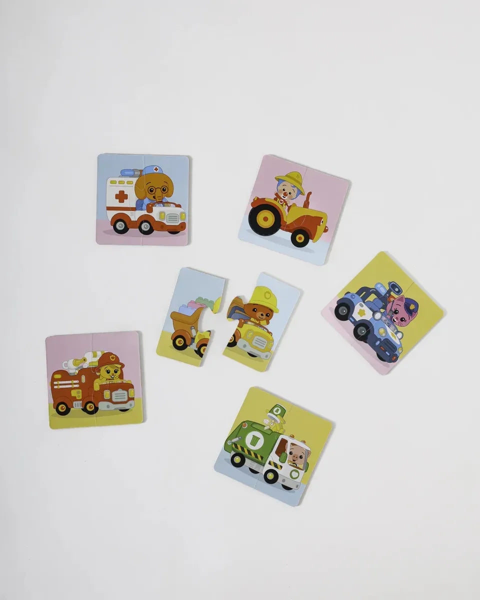 Puzzle Plim Plim Profesionales En Accion 221189 Lf
