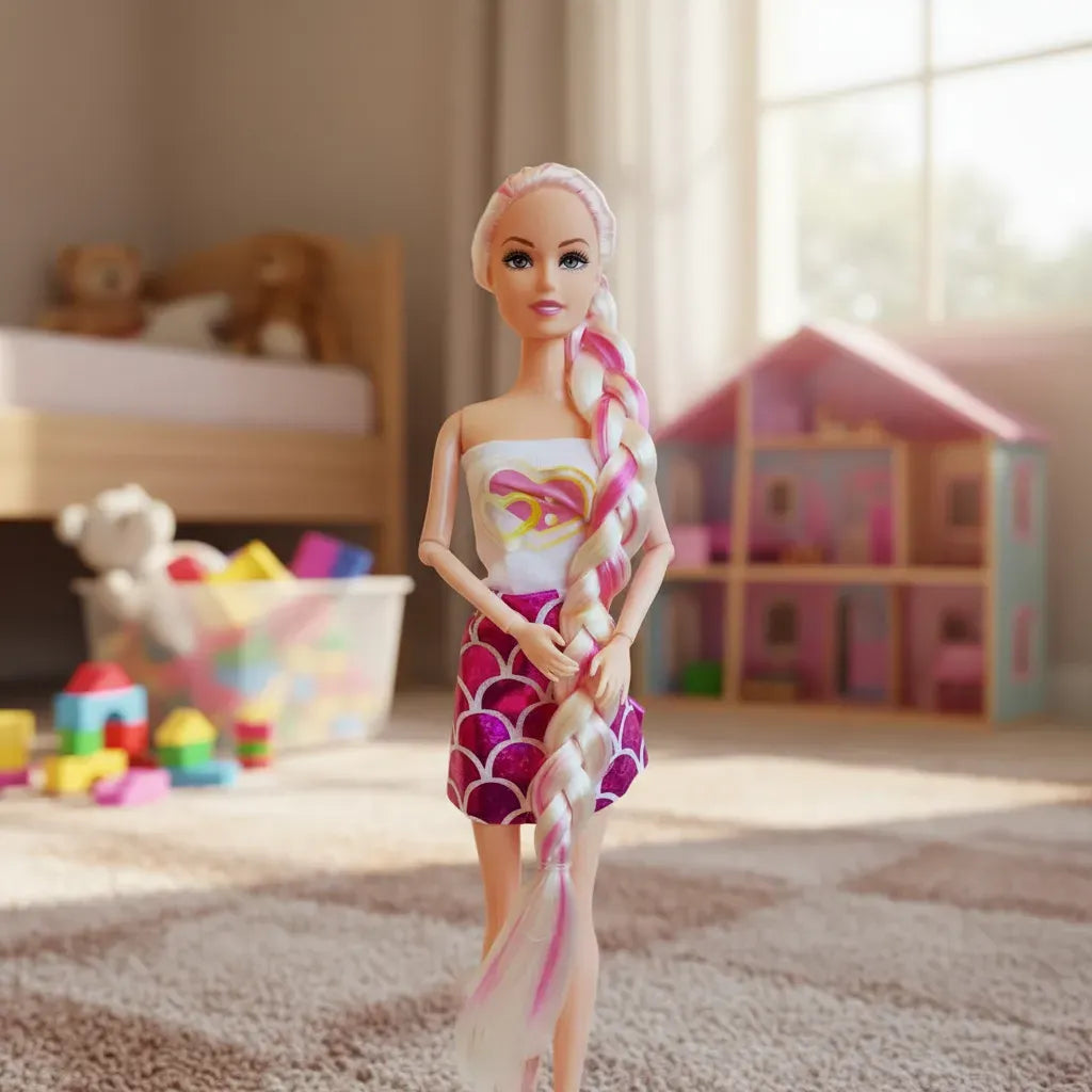 Muñeca Girl Fashion Con Accesorios Pz004