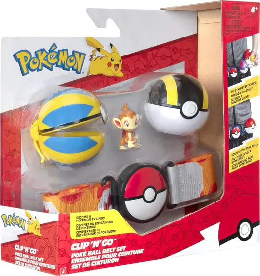 Pokemon Cinturon con pokebolas y figura 95283