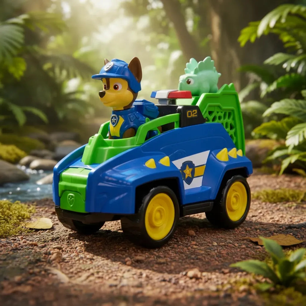 Paw Patrol Dino Vehiculo Chase Con Dinosaurio 97236/6075756