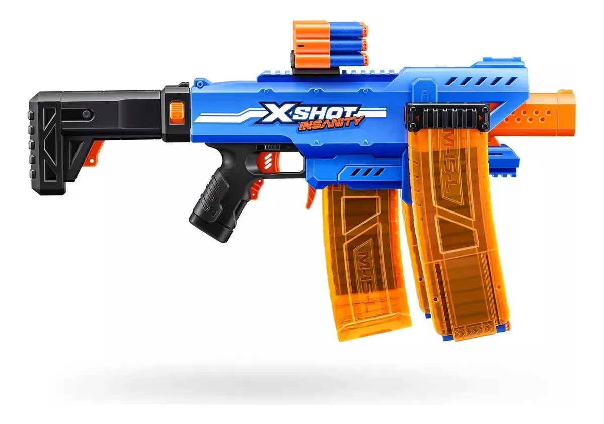 X-Shot Zuru Insanity Motorised Clip Blas 36786 7601