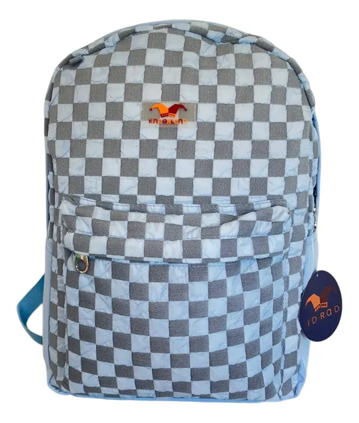 Mochila Espalda Escolar 18p Cuadrille 3d Sl1905c Kinderland Lila