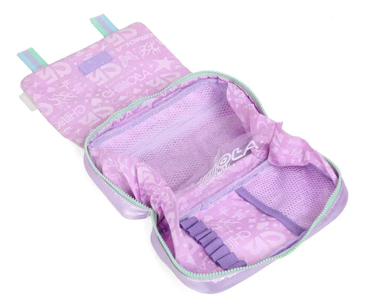 Chimola Cartuchera Shiny Blocks Light purple TR178