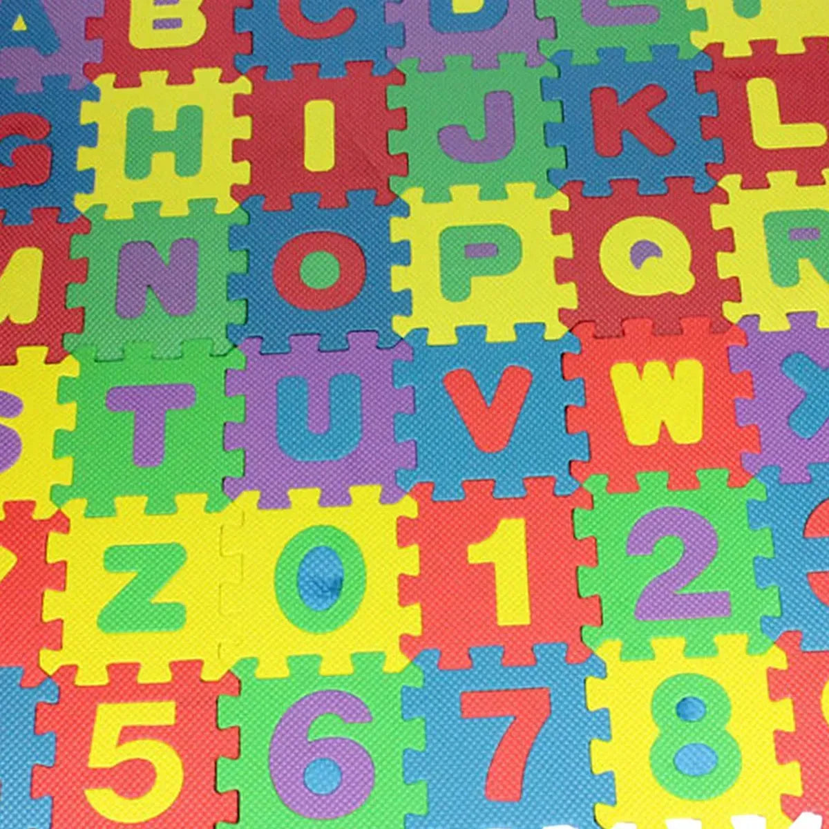 Duck Alfombra Letras Y Numeros 36 pzs 15x15cm GE120625