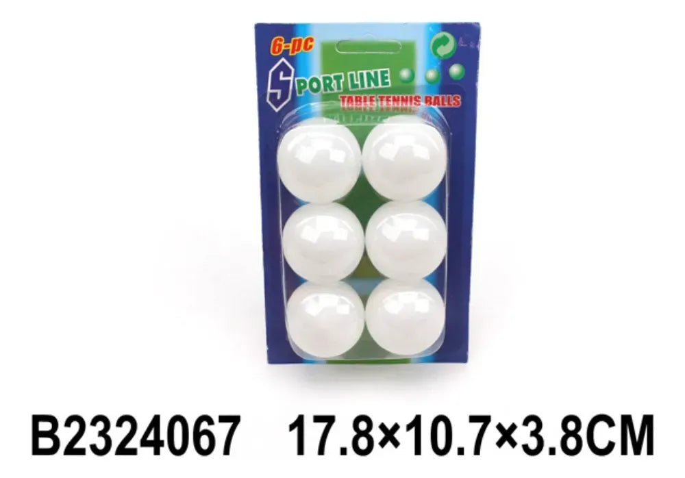 Set Pelotas Ping Pong x6 2324067
