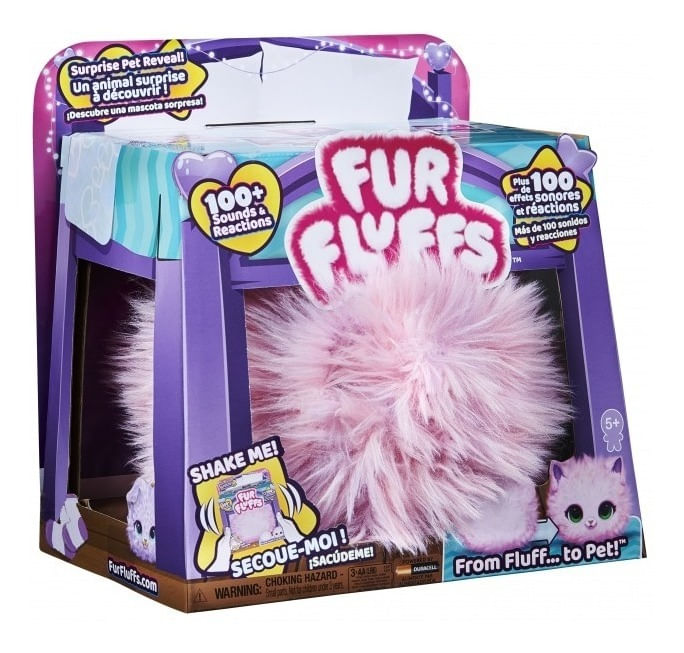 Fur Fluffs Cotton Qt Kitty Muñeco Interactivo 6065307