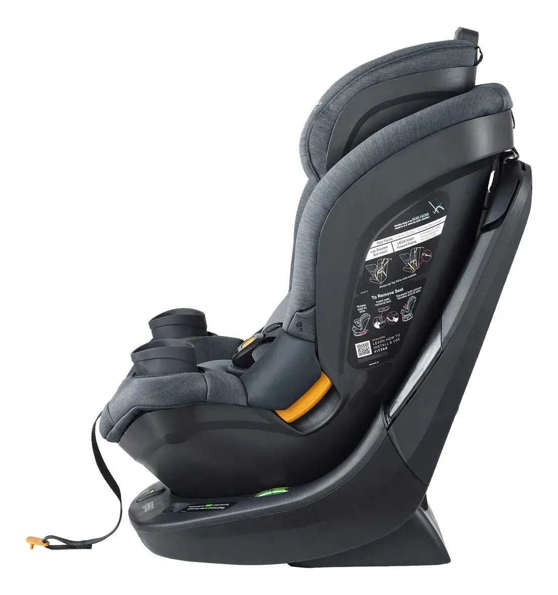 Chicco Silla para Auto Giratoria Fit360 ClearTex Negra 06087216950070