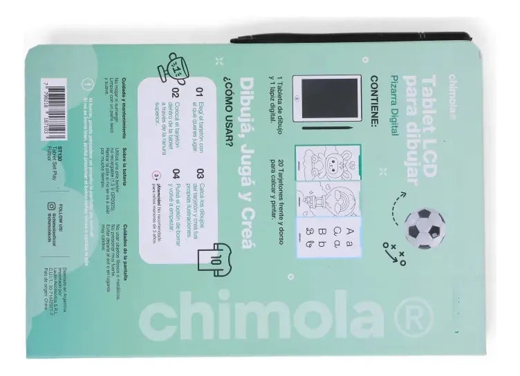 Chimola Tablet Set Play FUTBOL ST130