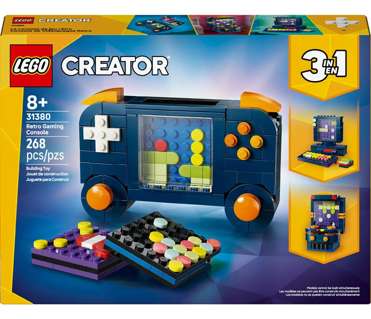 Lego Creator 3 en 1: Consola de Videojuegos Retro 31380