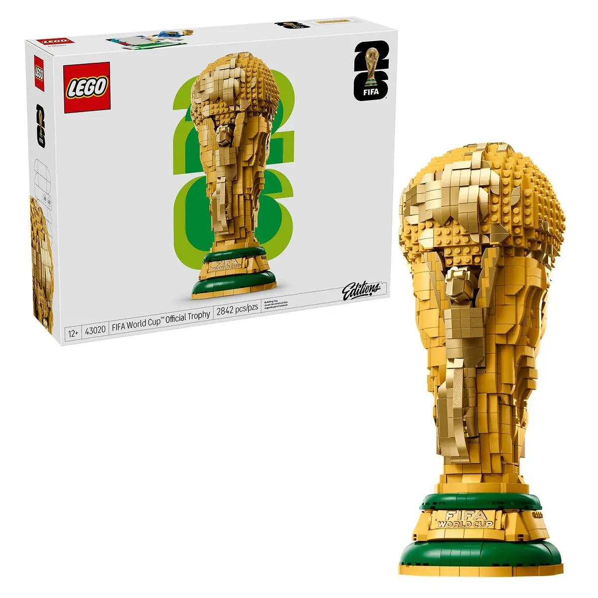 Lego Editions: Trofeo Oficial de la Copa Mundial de la FIFA 43020