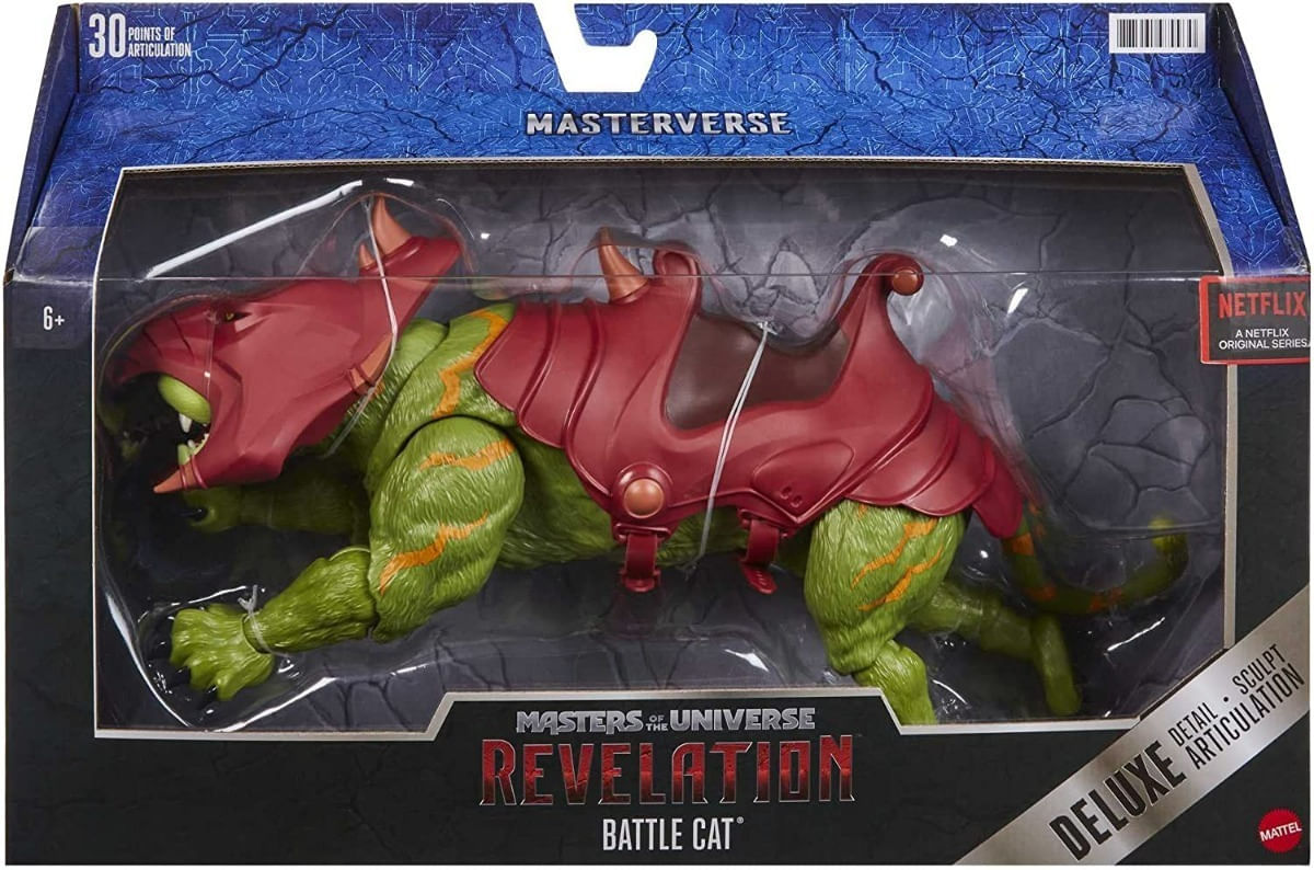 Motu Figura Battle Cat Masters Of The Universe Gyv18 Mattel