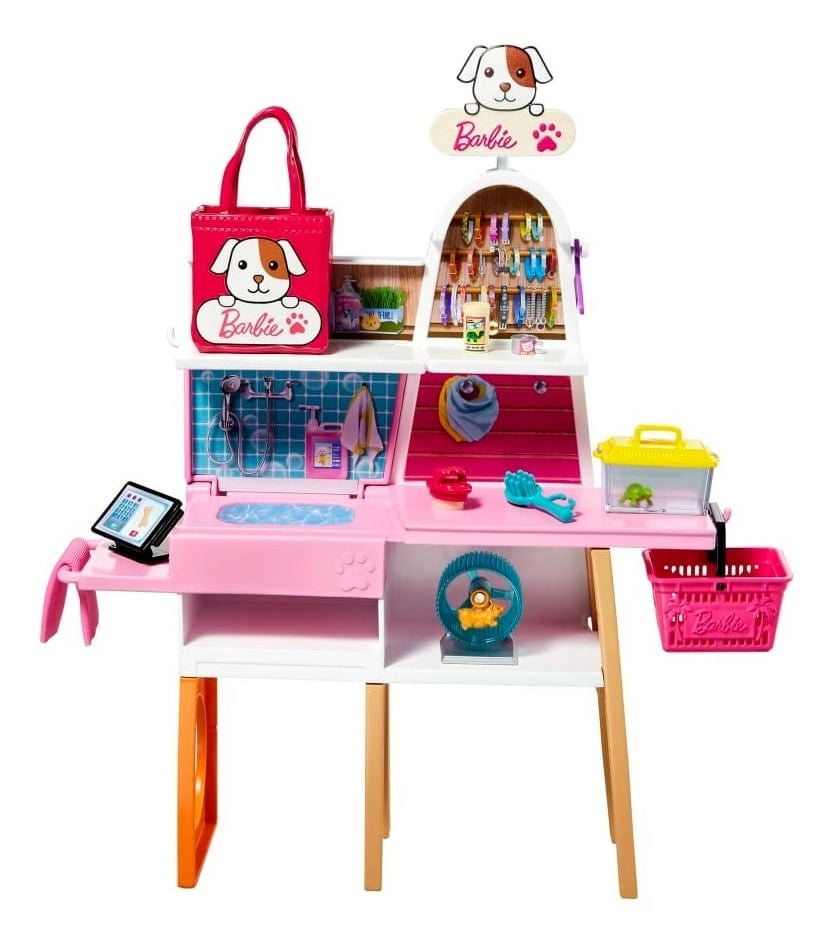 Tienda De Mascotas Barbie Pet Boutique Grg90 Mattel
