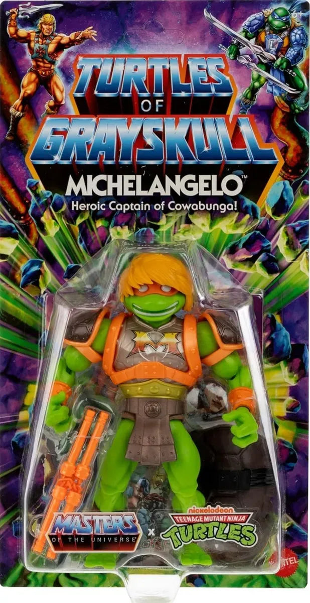 Figura Tortuga Ninja Turtles Of Grayskull Motu Hpr00 Mattel