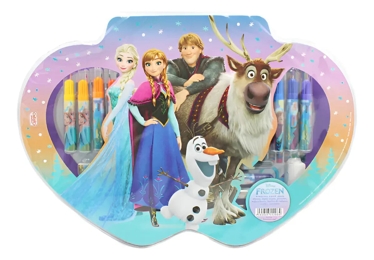 Cresko Set de Arte Disney Frozen 78 piezas FA108