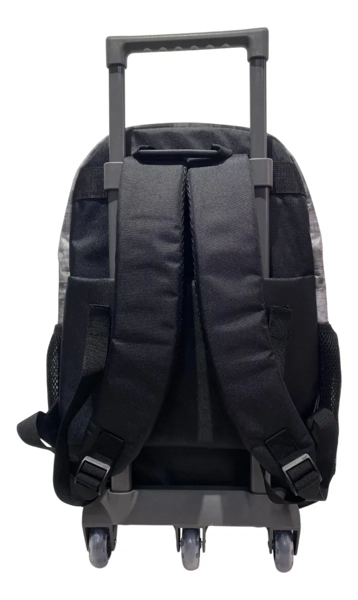 Combo Escolar Mochila 18p + Lunchera Chill Out Zykl002 Shine Negro