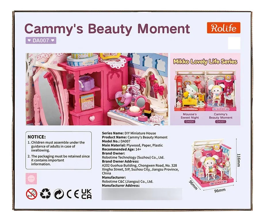 Robotime Rolife Cammy's Beauty Moment DA007
