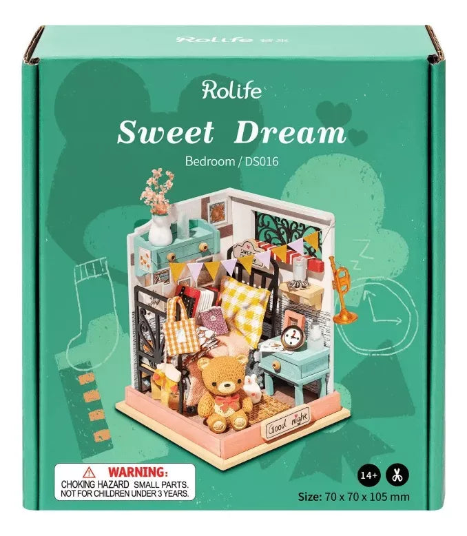 Robotime Puzzle 3d Habitacion Dulce Sueño Ds016 Rolife