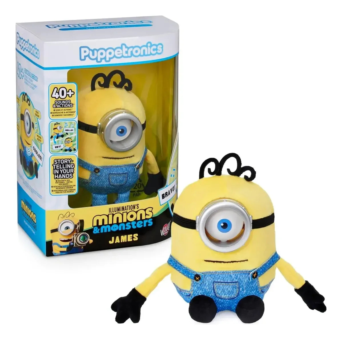 Minions Puppetronic Palm James Real Fx 15cm 59181
