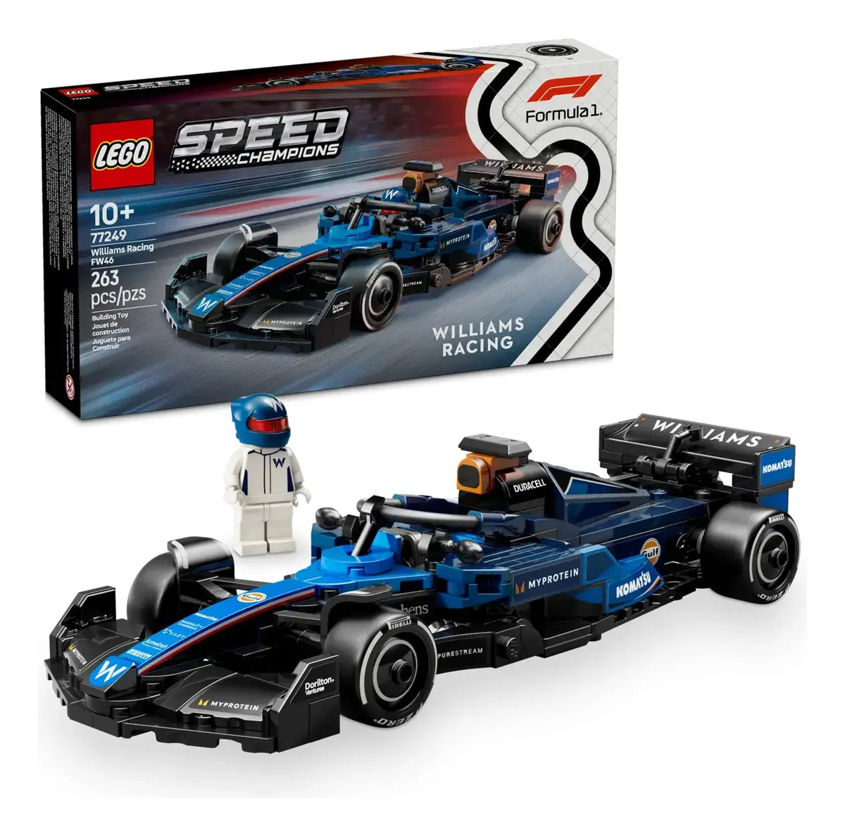 LEGO Speed Champions Coche de Carreras Williams Racing F1 77249