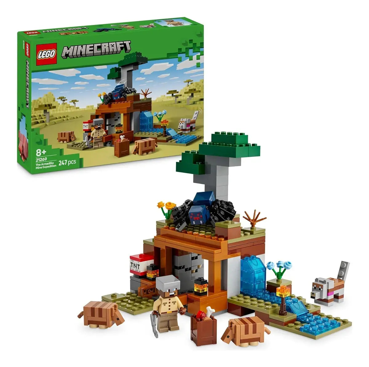 LEGO Minecraft La Expedicion a la Mina del Armadillo 21269