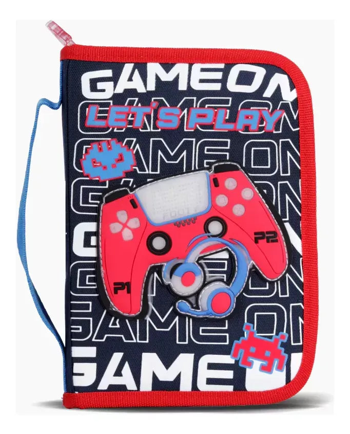 Footy Cartuchera ridiga con un cierre Game On F53094.01.UNICO