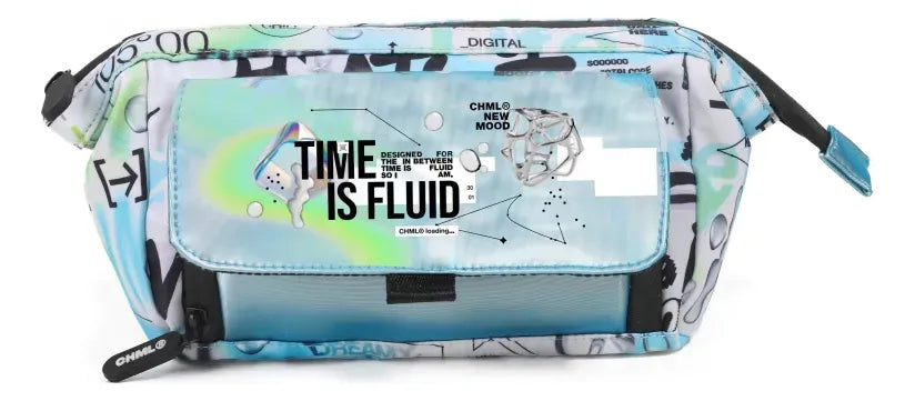 Chimola Cartuchera Hologram Future White TR245
