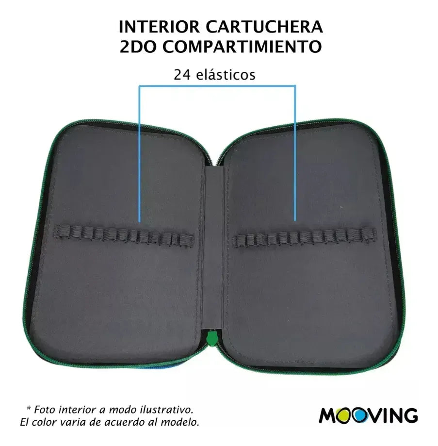 Mooving Cartuchera 2 Pisos Afa 1521229