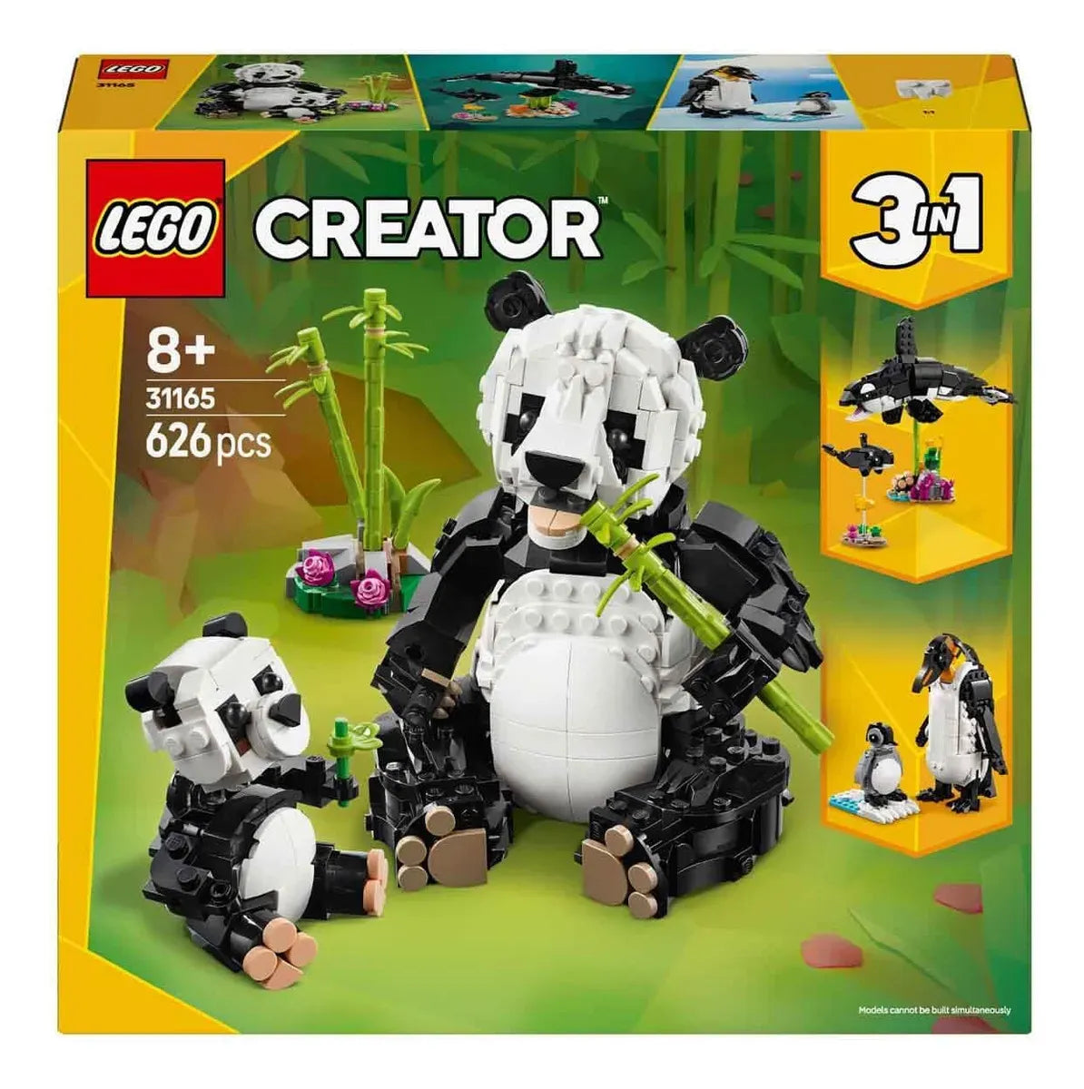 Lego CREATOR Fauna Salvaje: Familia de Pandas 31165