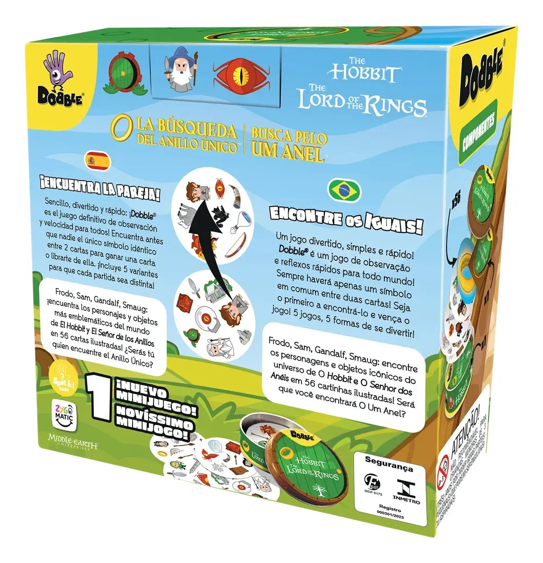 Juego de Mesa Dobble Lord of the Rings 102503
