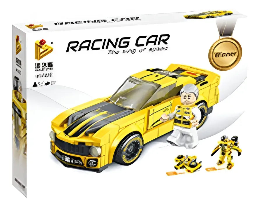 Panlos Brick Coche De Carrera Robot 232 Pzs 2405140