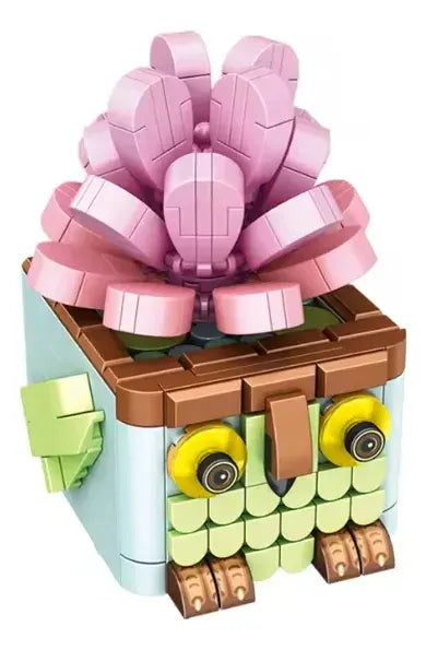 Panlos Brick Bloques Mix Bouquet Macetas De Animales 2152718