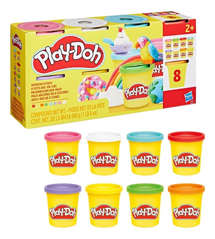 Play-Doh Pack 8 Colores Vibrantes G05135L00