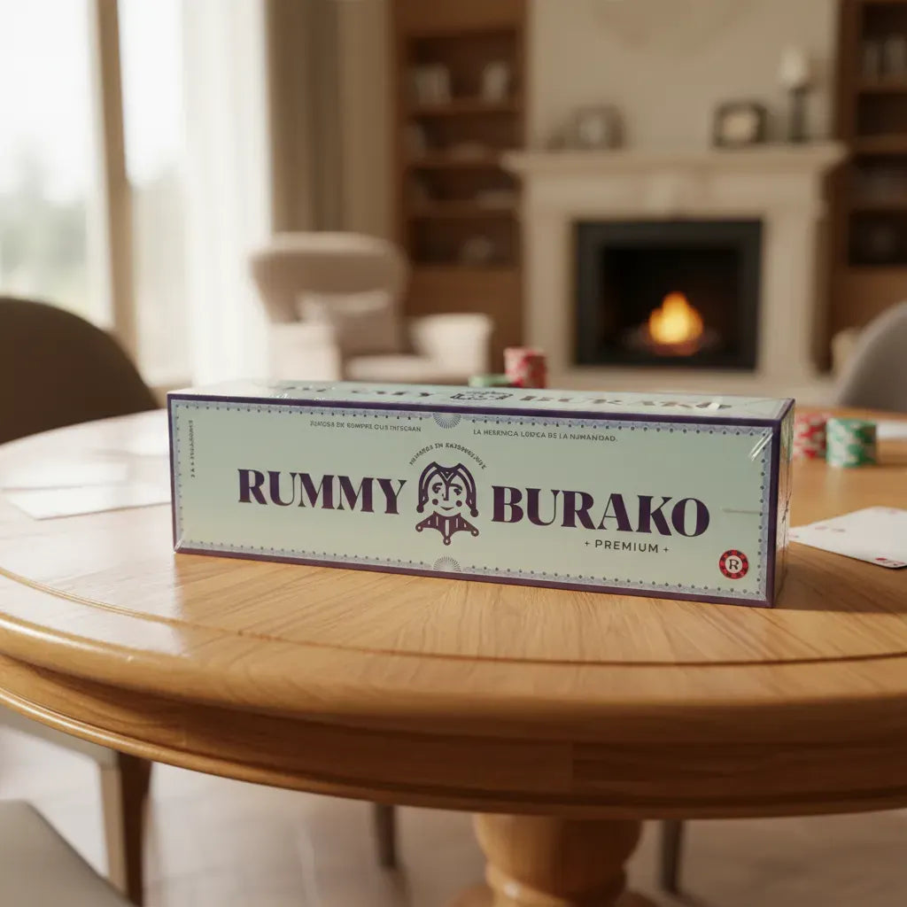 Juego De Mesa Rummy & Burako Premium 1061