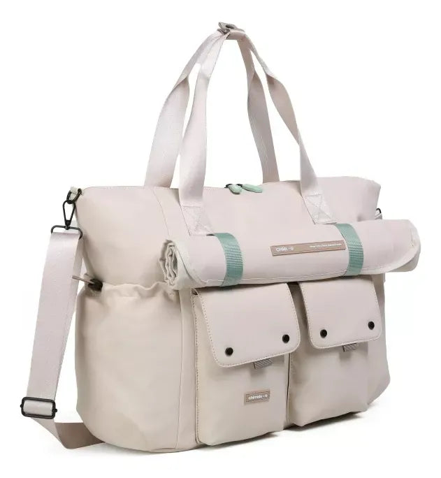 Chimola Tote Maternity Adventure Nude BP108