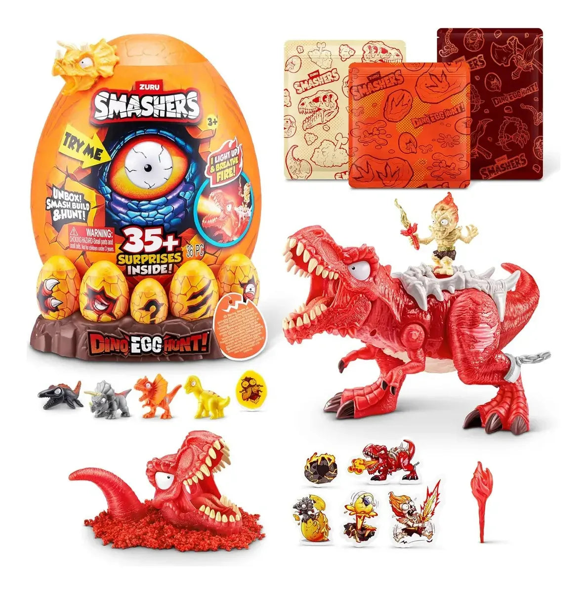 Zuru Smashers Dino Egg Hunt Epic 74133 7654