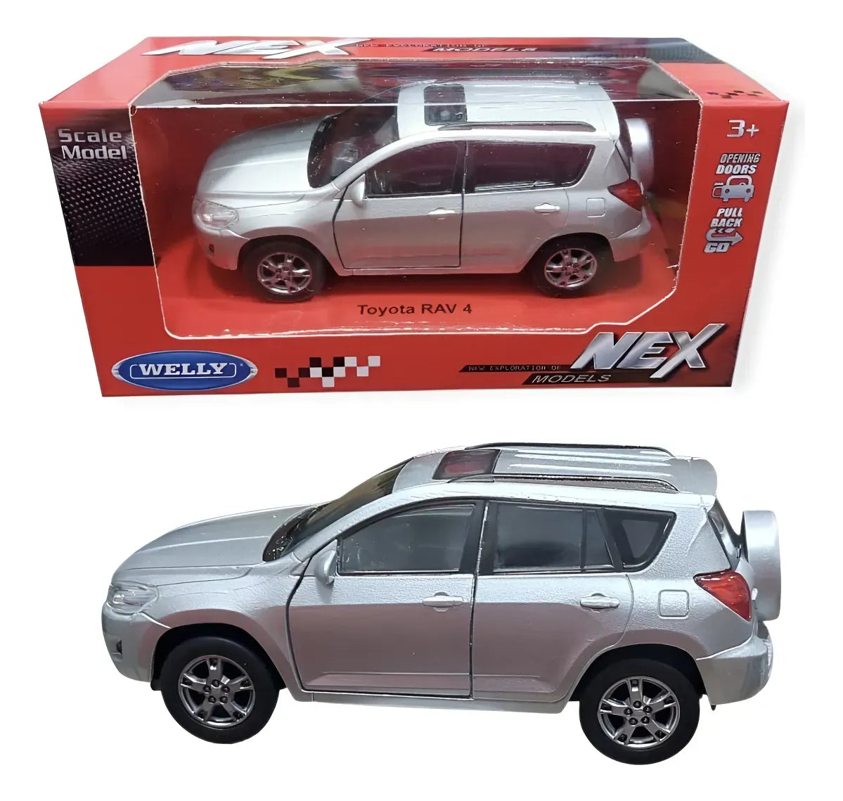 Welly Toyota RAV 4 1:36 43640F-CW