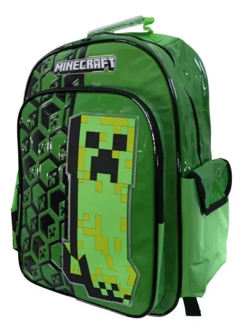 Cresko Mochila Espalda Minecraft Level 18P MI118