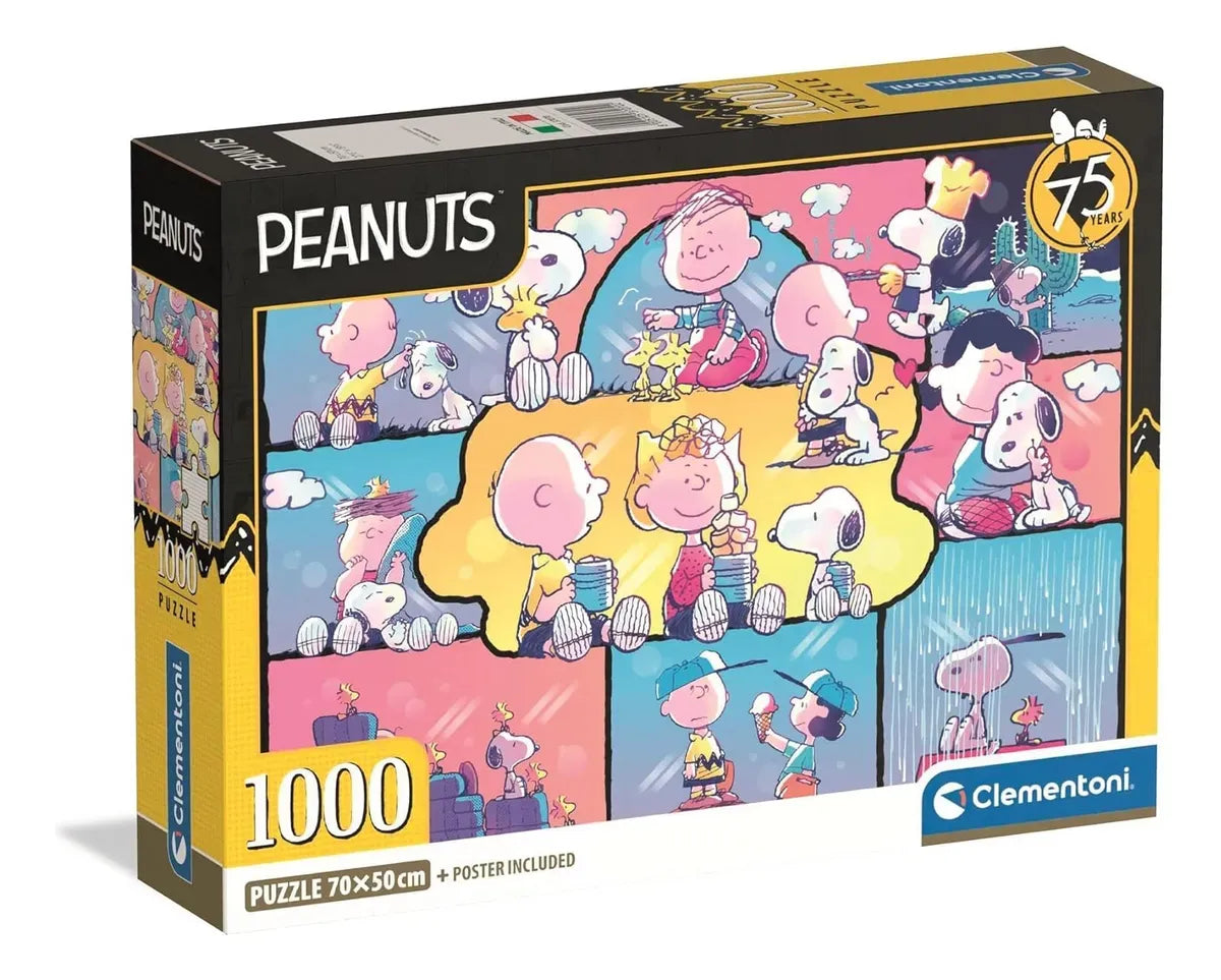 Puzzle Peanuts Snoopy 1000 Pzas 37070 Clementoni