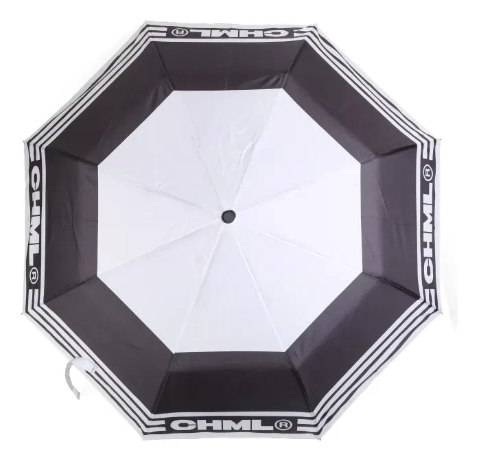 Chimola Paraguas Umbrella Striples Black PC07