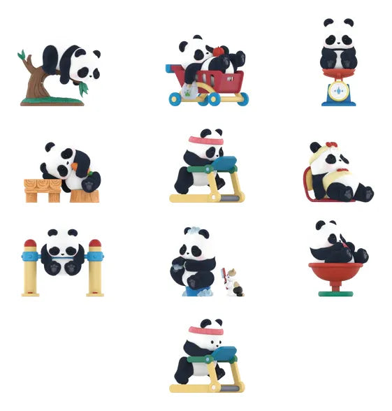 52toys Panda Roll Playful Journal Figura Blind Box S78867