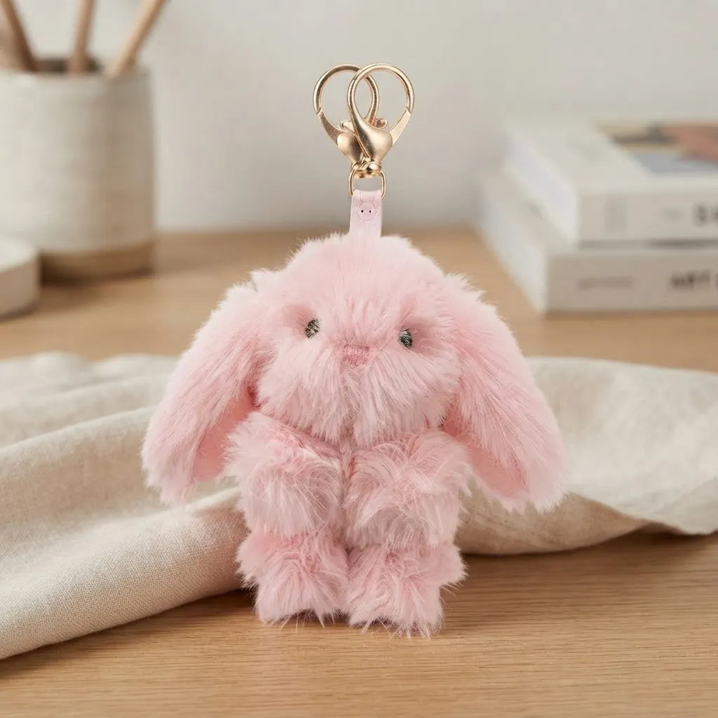 Conejo Llavero de Peluche 10cm Shine KL547