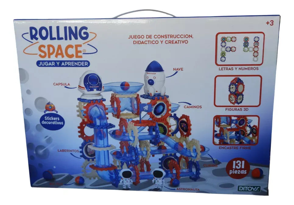 Rolling Space Laberinto de bolitas de 131 piezas 2849