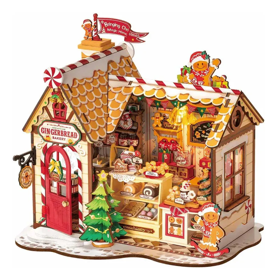 Robotime Rolife Puzzle 3d Casa De Jengibre Dg176