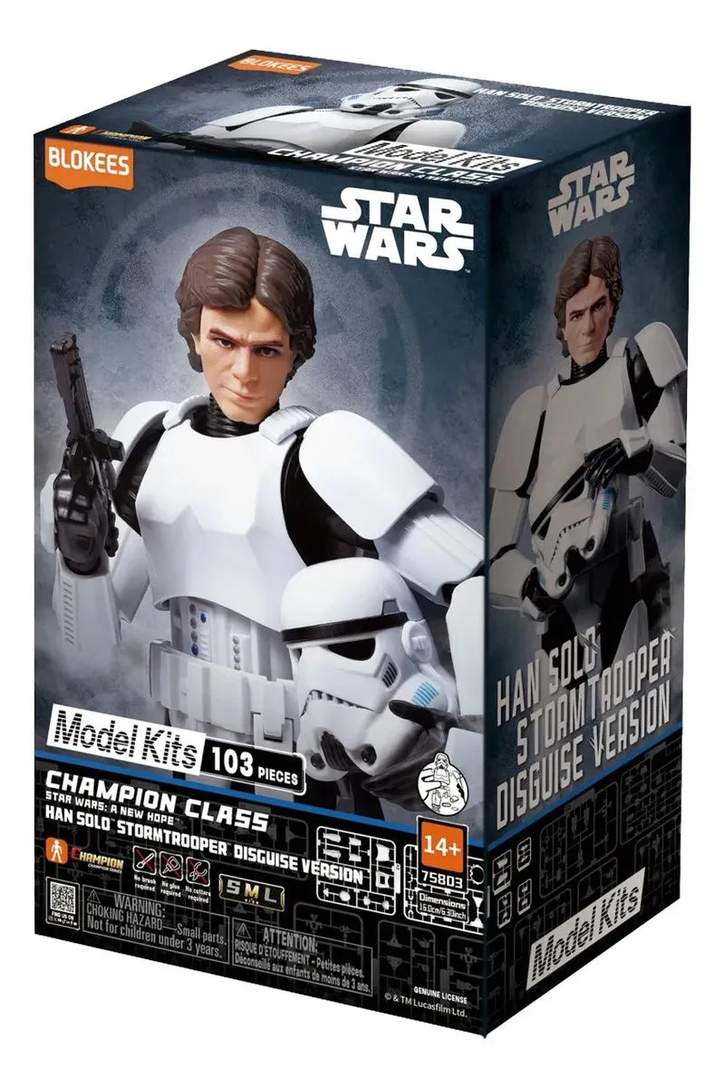 Blokees Star Wars Han Solo Stormtrooper Disguise Figura 14 cm 75803