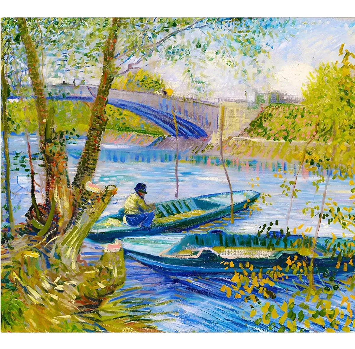Puzzle 1000 Pzs Pescando en Primavera 810-0239 fd1000270 (15)