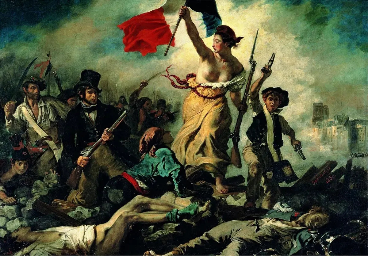 Puzzle Hqc Museum - Liberty Leading The People 1000 Pzas 37087 Clementoni