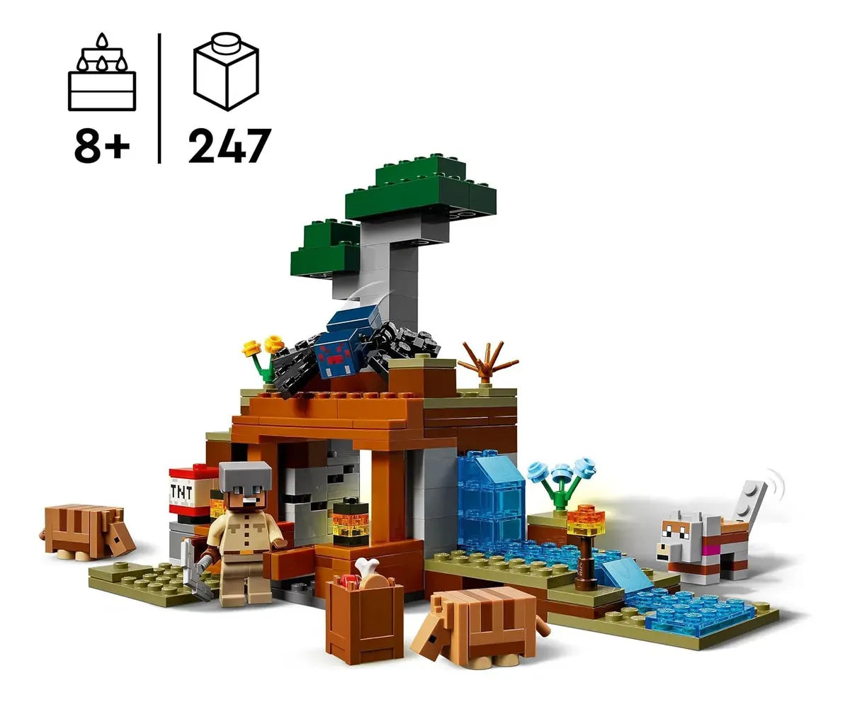 LEGO Minecraft La Expedicion a la Mina del Armadillo 21269